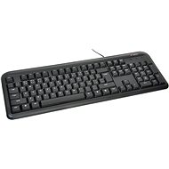 C-TECH KB-101 PS/2 slim Black - Keyboard