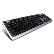  C-TECH KB-102 PS/2 slim silver-black  - Keyboard