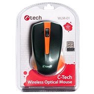 C-TECH WLM-01 oranžová - Myš