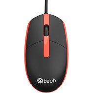 C-TECH WM-10, black and red - Mouse