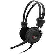 C-TECH MHS-02 black - Headphones