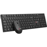 C-TECH WLKMC-03, wireless set, black, USB - CZ/SK - Keyboard and Mouse Set