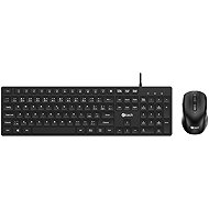 C-TECH KBM-108 USB - CZ/SK - Keyboard and Mouse Set