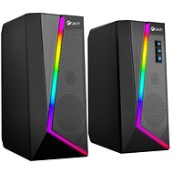 C-TECH SPK-17, 2.0, RGB, black - Speakers
