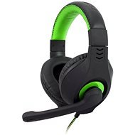 C-TECH NEMESIS V2 GHS-14 (black-green) - Gaming Headphones