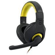 C-TECH NEMESIS V2 GHS-14 (fekete és sárga) - Gamer fejhallgató
