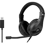 C-TECH MHS-05U, USB black - Headphones