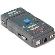Gembird NCT-2 Ethernet Kabelprüfgerät für UTP, STP, USB - Kabeltester
