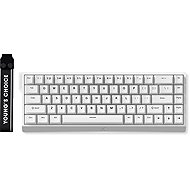 MCHOSE Ace 68 Hall Effect Ice Blue Magnetic Switch - White - Keyboard