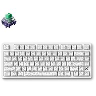 MCHOSE Jet 75 Hall Effect Kailh Magnetic God Switch - White Topographic - Keyboard
