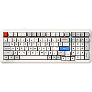MCHOSE K99 V2 Wireless Mechanical Icy Creamsicle Switch - Retro White - Keyboard