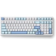 MCHOSE G98 Pro Wireless Mechanical Flame Orange Switch - Blue - Keyboard