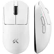 MCHOSE A7V2 Ultra Lightweight Wireless - White - Gaming Mouse