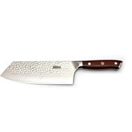 MaceMaker HAILSTORM CLEAVER SanMai Damascus Kitchen Knife - Kitchen Knife