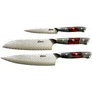 MaceMaker Red Snapper SanMai Küchenmesser 3 Stück - Messerset