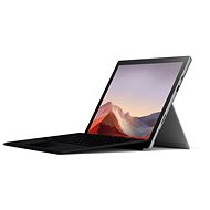 Refurbished - Microsoft Surface Pro 7 128GB i3 4GB Platinum+ EN/US Keyboard Included (Black) - Tablet PC