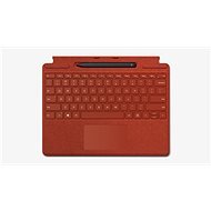 Microsoft Surface Pro X Keyboard ENG + Slim Pen Poppy Red - Klávesnica