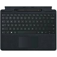 Microsoft Surface  Pro X/Pro 8/Pro 9 Signature Keyboard + Pen Black CZ/SK - Klávesnica