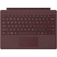 Microsoft Surface Pro Type Cover, burgundi vörös - Billentyűzet