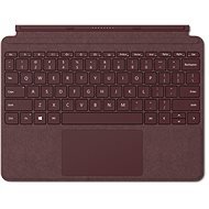 Microsoft Surface Go Type Cover Burgundy - Klávesnica