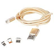 MCX 014 gold + puzdro EVA - Dátový kábel