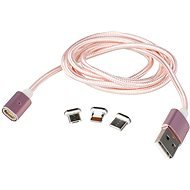 MCX 014 rosegold + EVA case - Data Cable