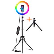 Elementrix RGB Ring Lamp, Ring LED Light set 26 cm - Video Light