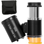 Verk Pocket Microscope with Magnifier 2 UV LED 60× ZOOM - Microscope