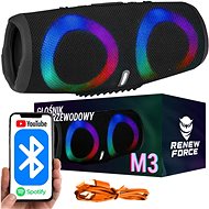 Hurt. Dexxer Wireless bluetooth RGB speaker - M3 black - Bluetooth Speaker