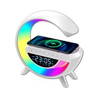 Smart LED Rechargeable Bluetooth Station with Speaker and Clock BT3401 - Alarm Clock