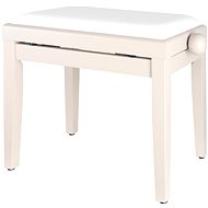 Proline Piano stool white cream matt - Piano Stool