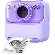Bavytoy Camera with thermal print, purple - Children's Camera