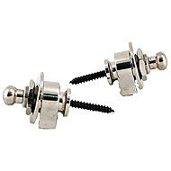 TGI SLCR Strap locks, chrome - Guitar Strap Lock