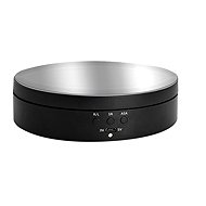 Colektio Electric Rotating Display Stand, battery-powered, black - Camera Accessory