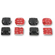 Hama Set: 4 mounting plates for action cameras, GoPro compatible - Outdoor Camera Mount