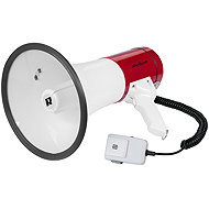 Rebel DH09 Battery-operated megaphone, 5 W, 24 × 35,5 cm, white - Megaphone