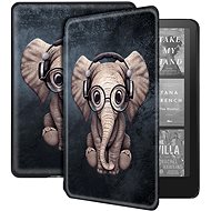 B-SAFE Lock 3567 for Kindle Paperwhite 2024/Colorsoft, Elephant - E-Book Reader Case
