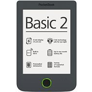 PocketBook 614 Basic 2, szürke - Ebook olvasó