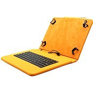 C-TECH PROTECT NUTKC-01 oranžová - Puzdro na tablet s klávesnicou