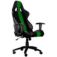 C-TECH PHOBOS čierno-zelená - Herná stolička