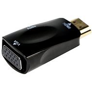 C-TECH kisebbítés HDMI- ről VGA- ra + Audio, M / F, - Átalakító
