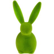 MDS Easter decoration - Bunny, green, 13 cm - Easter Decoration