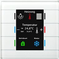MDT Technologies glass KNX controller with colour display, white - Controller