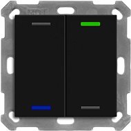 MDT Technologies KNX 2-button 55x55 mm, RGBW LED, matte black - Controller