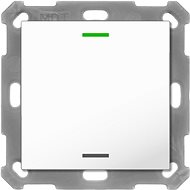 MDT Technologies KNX button 55x55 mm, RGBW LED, white, temperature measurement - Light Switch