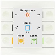 MDT Technologies KNX controller Smart 86 with colour display, plastic, white, temperature measuremen - Controller