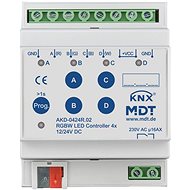 MDT Technologies KNX LED dimmer 12/24V, 4 channels, RGBW, 4M - Switching Relay