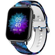 Madvell Pulsar černá se silikonovým řemínkem Peříčka - Smart Watch