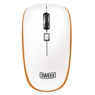 Sweex MI404 bílo-oranžová - Mouse