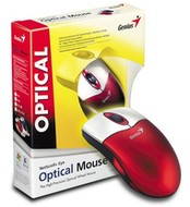 Myš Genius NetScroll+ EYE RUBY PS/2, optická - Mouse